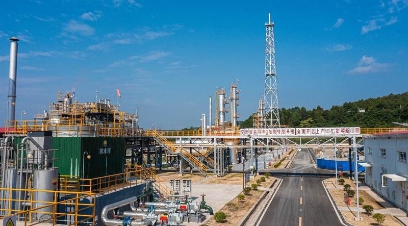 西南油气田公司剑阁天然气净化厂年产量破8亿方